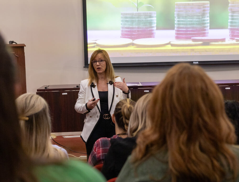 Anita conducting a Powerhouse Workshop